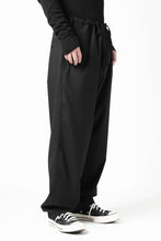 Load image into Gallery viewer, Y's BANG ON! No.7 WAIST STRING WOOL TROPICAL PANTS (BLACK) ※