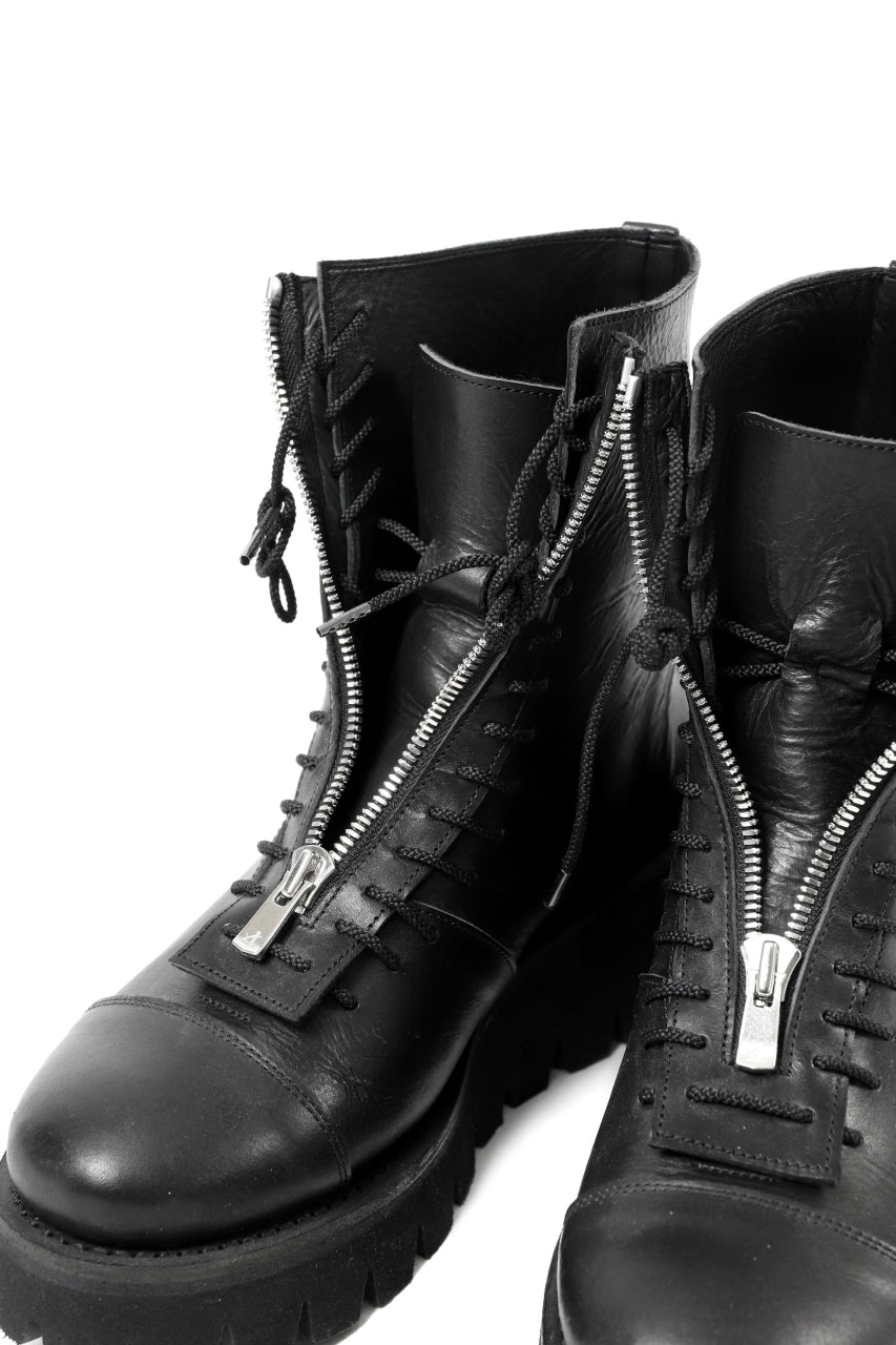 画像をギャラリービューアに読み込む, Portaille OneMake MULTI STOMP FIREMAN BOOTS / VACCHETTA (Black)