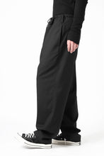 Load image into Gallery viewer, Y's BANG ON! No.7 WAIST STRING WOOL TROPICAL PANTS (BLACK) ※