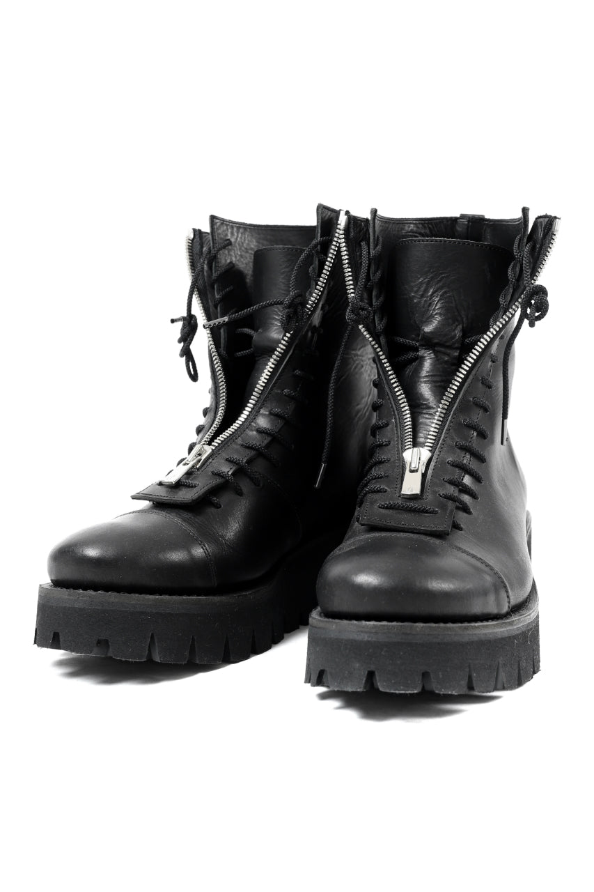 画像をギャラリービューアに読み込む, Portaille OneMake MULTI STOMP FIREMAN BOOTS / VACCHETTA (Black)