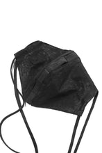 画像をギャラリービューアに読み込む, masnada LEATHER MASK / PELLE DI PECORA VEGETALE (BLACK)