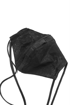 画像をギャラリービューアに読み込む, masnada LEATHER MASK / PELLE DI PECORA VEGETALE (BLACK)
