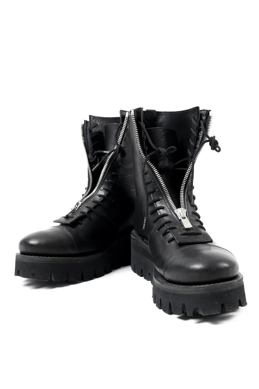 画像をギャラリービューアに読み込む, Portaille OneMake MULTI STOMP FIREMAN BOOTS / VACCHETTA (Black)