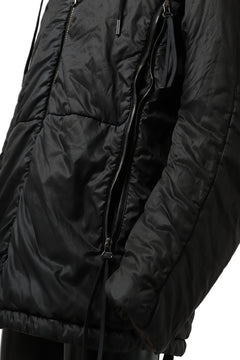 画像をギャラリービューアに読み込む, masnada REVERSIBLE 8WAY PADDED JACKET / RIPSTOP + RECYCLED WADDING (BLACK/DUST)