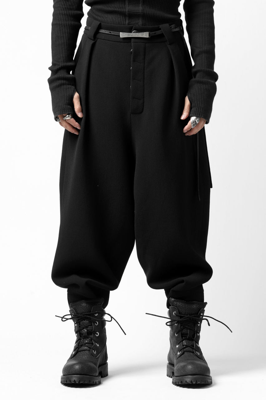 画像をギャラリービューアに読み込む, SOSNOVSKA WEIGHTY COVER PANTS (BLACK)
