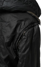 画像をギャラリービューアに読み込む, masnada REVERSIBLE 8WAY PADDED JACKET / RIPSTOP + RECYCLED WADDING (BLACK/DUST)