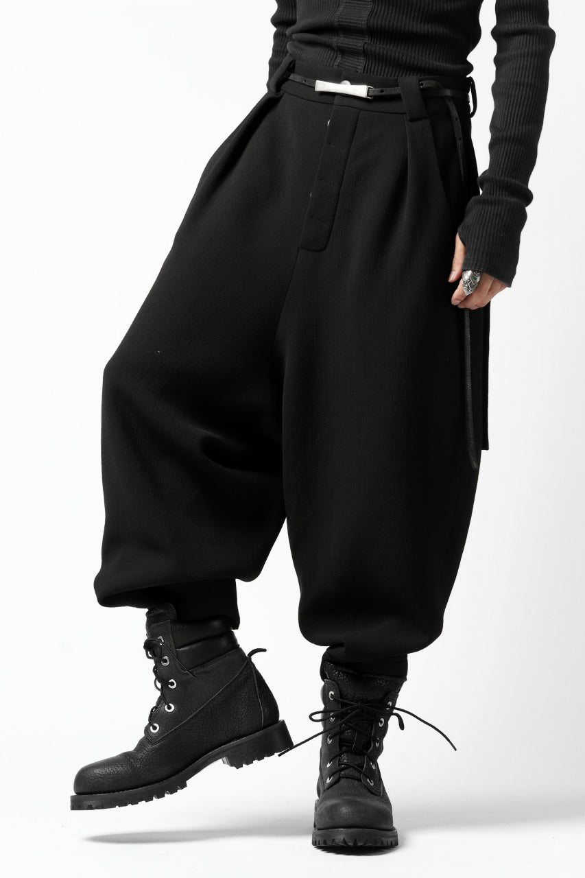 画像をギャラリービューアに読み込む, SOSNOVSKA WEIGHTY COVER PANTS (BLACK)