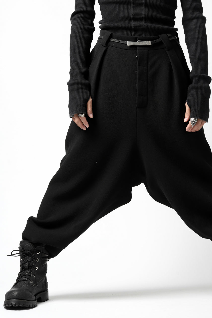 画像をギャラリービューアに読み込む, SOSNOVSKA WEIGHTY COVER PANTS (BLACK)