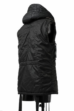画像をギャラリービューアに読み込む, masnada REVERSIBLE 8WAY PADDED JACKET / RIPSTOP + RECYCLED WADDING (BLACK/DUST)