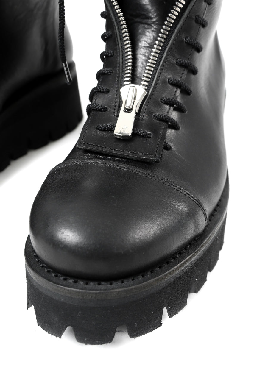 画像をギャラリービューアに読み込む, Portaille OneMake MULTI STOMP FIREMAN BOOTS / VACCHETTA (Black)
