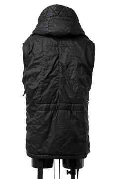 画像をギャラリービューアに読み込む, masnada REVERSIBLE 8WAY PADDED JACKET / RIPSTOP + RECYCLED WADDING (BLACK/DUST)