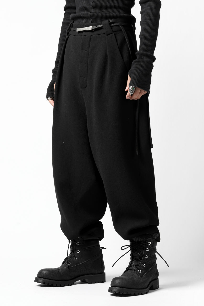 画像をギャラリービューアに読み込む, SOSNOVSKA WEIGHTY COVER PANTS (BLACK)