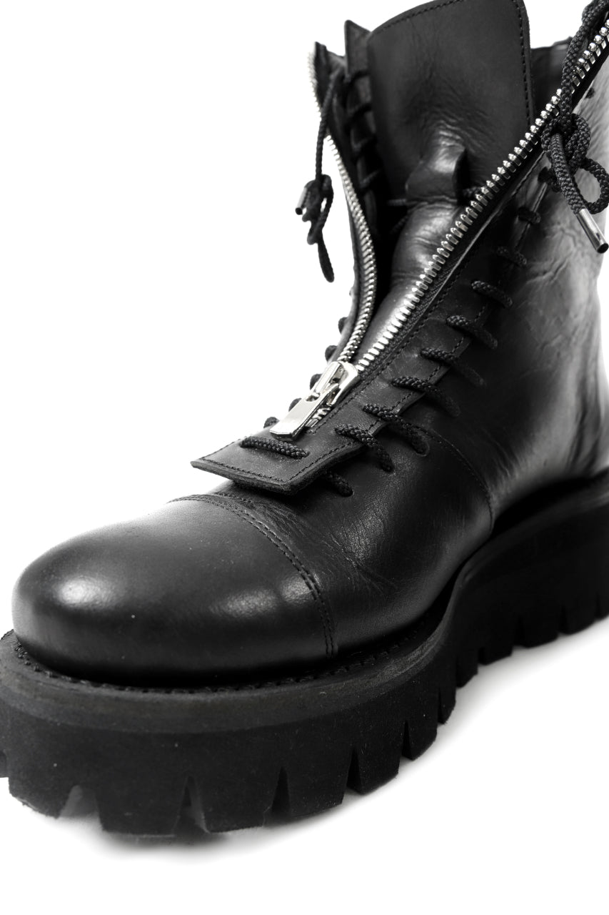 画像をギャラリービューアに読み込む, Portaille OneMake MULTI STOMP FIREMAN BOOTS / VACCHETTA (Black)