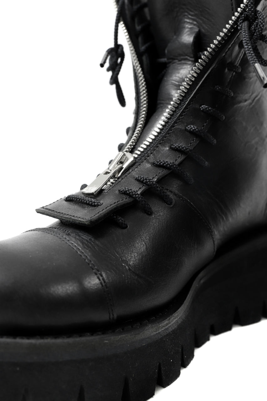 画像をギャラリービューアに読み込む, Portaille OneMake MULTI STOMP FIREMAN BOOTS / VACCHETTA (Black)
