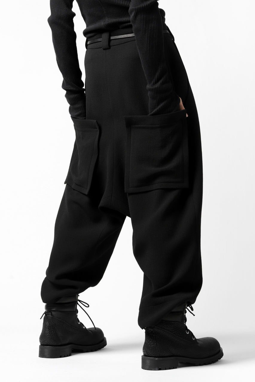 画像をギャラリービューアに読み込む, SOSNOVSKA WEIGHTY COVER PANTS (BLACK)