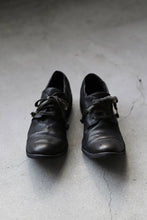 画像をギャラリービューアに読み込む, A DICIANNOVEVENTITRE A1923 DERBY SHOES 033N / HORSE FIORE OILED LEATHER (NERO)