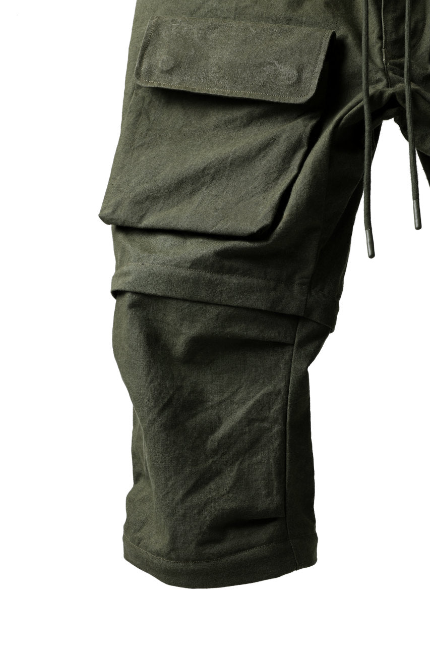 画像をギャラリービューアに読み込む, READYMADE REMOVAL PANTS (KHAKI GREEN#A)