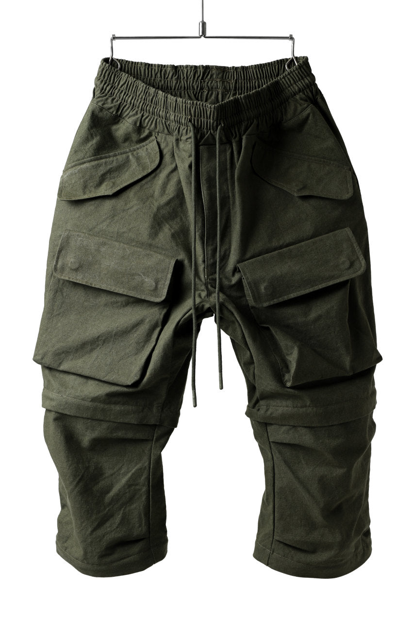画像をギャラリービューアに読み込む, READYMADE REMOVAL PANTS (KHAKI GREEN#A)