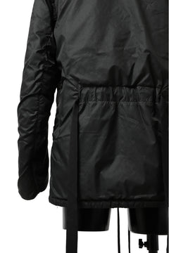 画像をギャラリービューアに読み込む, masnada REVERSIBLE 8WAY PADDED JACKET / RIPSTOP + RECYCLED WADDING (BLACK/LEGION)
