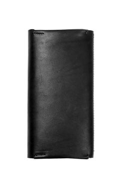 Load image into Gallery viewer, ISAMU KATAYAMA BACKLASH LONG FOLD WALLET / GUIDI OILED CALF (BLACK)