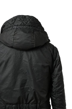 画像をギャラリービューアに読み込む, masnada REVERSIBLE 8WAY PADDED JACKET / RIPSTOP + RECYCLED WADDING (BLACK/LEGION)