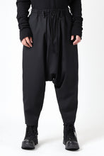 画像をギャラリービューアに読み込む, Y&#39;s BANG ON! No.9 SAROUEL WOOL TROPICAL PANTS (BLACK)