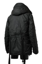 画像をギャラリービューアに読み込む, masnada REVERSIBLE 8WAY PADDED JACKET / RIPSTOP + RECYCLED WADDING (BLACK/LEGION)