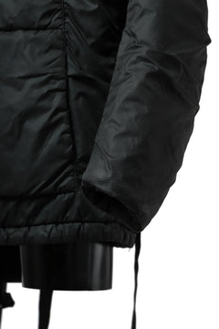 画像をギャラリービューアに読み込む, masnada REVERSIBLE 8WAY PADDED JACKET / RIPSTOP + RECYCLED WADDING (BLACK/LEGION)