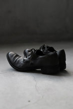 画像をギャラリービューアに読み込む, A DICIANNOVEVENTITRE A1923 DERBY SHOES 033N / HORSE FIORE OILED LEATHER (NERO)