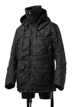 画像をギャラリービューアに読み込む, masnada REVERSIBLE 8WAY PADDED JACKET / RIPSTOP + RECYCLED WADDING (BLACK/LEGION)
