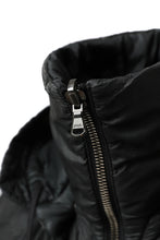 画像をギャラリービューアに読み込む, masnada REVERSIBLE 8WAY PADDED JACKET / RIPSTOP + RECYCLED WADDING (BLACK/LEGION)