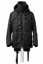 画像をギャラリービューアに読み込む, masnada REVERSIBLE 8WAY PADDED JACKET / RIPSTOP + RECYCLED WADDING (BLACK/LEGION)