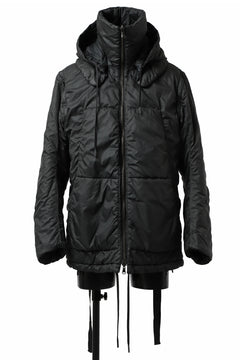 画像をギャラリービューアに読み込む, masnada REVERSIBLE 8WAY PADDED JACKET / RIPSTOP + RECYCLED WADDING (BLACK/LEGION)