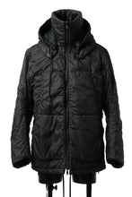画像をギャラリービューアに読み込む, masnada REVERSIBLE 8WAY PADDED JACKET / RIPSTOP + RECYCLED WADDING (BLACK/LEGION)