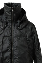 画像をギャラリービューアに読み込む, masnada REVERSIBLE 8WAY PADDED JACKET / RIPSTOP + RECYCLED WADDING (BLACK/LEGION)