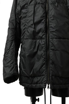 画像をギャラリービューアに読み込む, masnada REVERSIBLE 8WAY PADDED JACKET / RIPSTOP + RECYCLED WADDING (BLACK/LEGION)