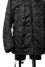 画像をギャラリービューアに読み込む, masnada REVERSIBLE 8WAY PADDED JACKET / RIPSTOP + RECYCLED WADDING (BLACK/LEGION)