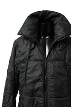 画像をギャラリービューアに読み込む, masnada REVERSIBLE 8WAY PADDED JACKET / RIPSTOP + RECYCLED WADDING (BLACK/LEGION)