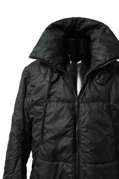 画像をギャラリービューアに読み込む, masnada REVERSIBLE 8WAY PADDED JACKET / RIPSTOP + RECYCLED WADDING (BLACK/LEGION)