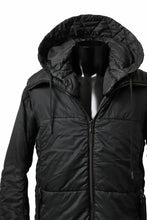 画像をギャラリービューアに読み込む, masnada REVERSIBLE 8WAY PADDED JACKET / RIPSTOP + RECYCLED WADDING (BLACK/LEGION)