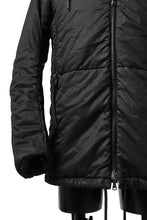 画像をギャラリービューアに読み込む, masnada REVERSIBLE 8WAY PADDED JACKET / RIPSTOP + RECYCLED WADDING (BLACK/LEGION)