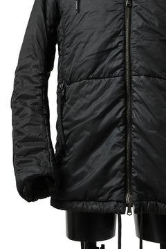 画像をギャラリービューアに読み込む, masnada REVERSIBLE 8WAY PADDED JACKET / RIPSTOP + RECYCLED WADDING (BLACK/LEGION)