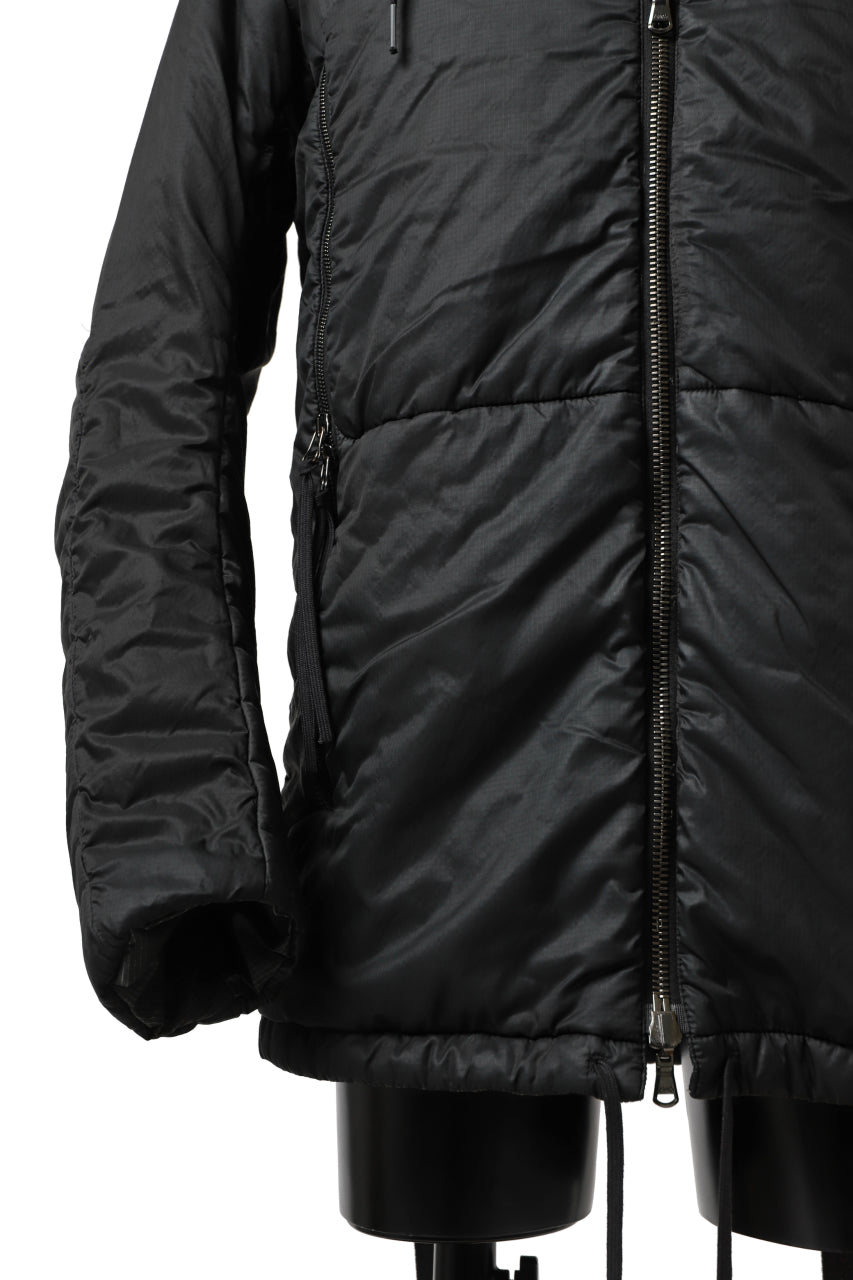 画像をギャラリービューアに読み込む, masnada REVERSIBLE 8WAY PADDED JACKET / RIPSTOP + RECYCLED WADDING (BLACK/LEGION)
