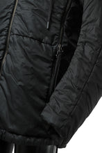 画像をギャラリービューアに読み込む, masnada REVERSIBLE 8WAY PADDED JACKET / RIPSTOP + RECYCLED WADDING (BLACK/LEGION)