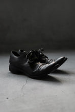 画像をギャラリービューアに読み込む, A DICIANNOVEVENTITRE A1923 DERBY SHOES 033N / HORSE FIORE OILED LEATHER (NERO)