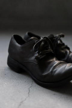 画像をギャラリービューアに読み込む, A DICIANNOVEVENTITRE A1923 DERBY SHOES 033N / HORSE FIORE OILED LEATHER (NERO)