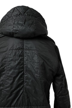画像をギャラリービューアに読み込む, masnada REVERSIBLE 8WAY PADDED JACKET / RIPSTOP + RECYCLED WADDING (BLACK/LEGION)