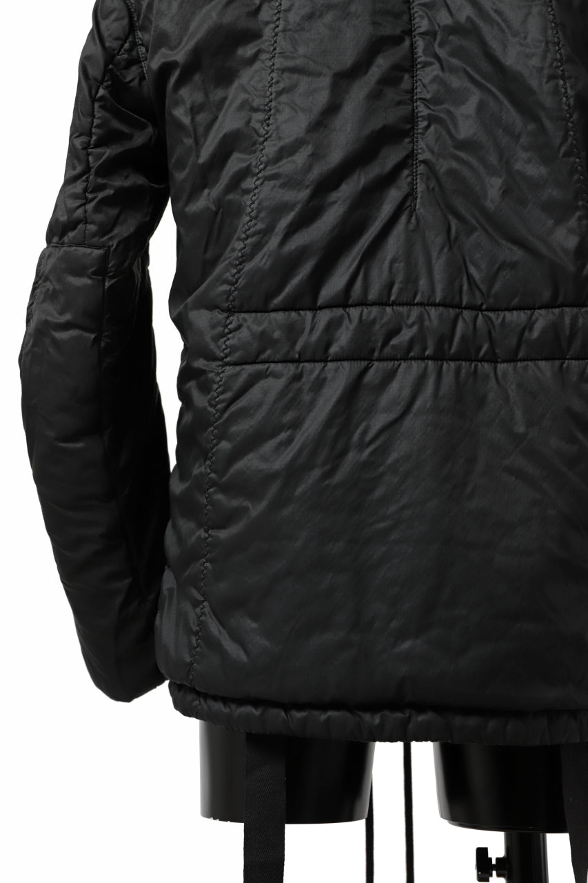 画像をギャラリービューアに読み込む, masnada REVERSIBLE 8WAY PADDED JACKET / RIPSTOP + RECYCLED WADDING (BLACK/LEGION)