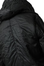 画像をギャラリービューアに読み込む, masnada REVERSIBLE 8WAY PADDED JACKET / RIPSTOP + RECYCLED WADDING (BLACK/LEGION)