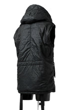 画像をギャラリービューアに読み込む, masnada REVERSIBLE 8WAY PADDED JACKET / RIPSTOP + RECYCLED WADDING (BLACK/LEGION)